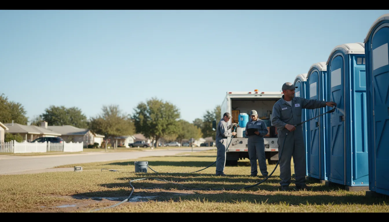Long-Term Portable Toilet Rental in Girard, OH near me